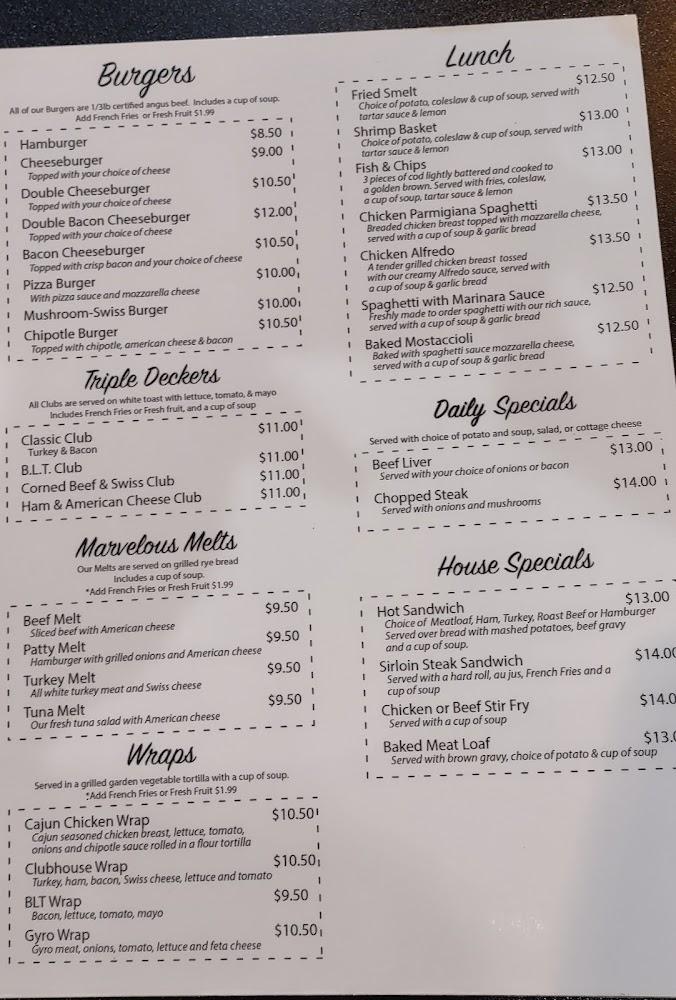 Falls Cafe Menu image 4